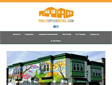 Tablet Screenshot of phillyofficeretail.com